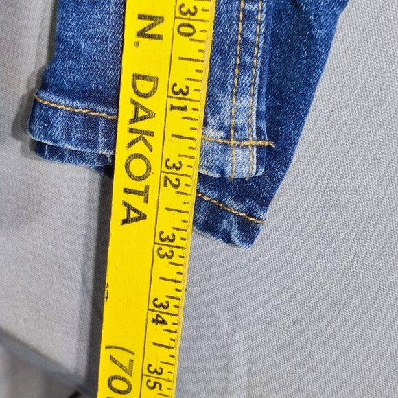 Abercrombie & Fitch jeans men's size 34 denim blue colour straight leg selvedge - Picture 14 of 15